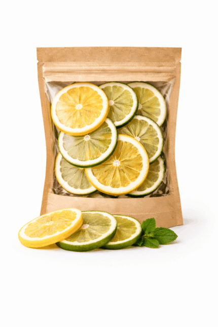 Citrusence Mix Citrice Deshidratate Tonuri Fresh – Lămâie Lime 200 g