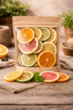 Citrusence Set Start Decor Citrice – 4 Citrice- Felii Mixte 150 g - imagine 2