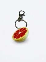 Breloc decorativ felie de lamaie Citrusence
