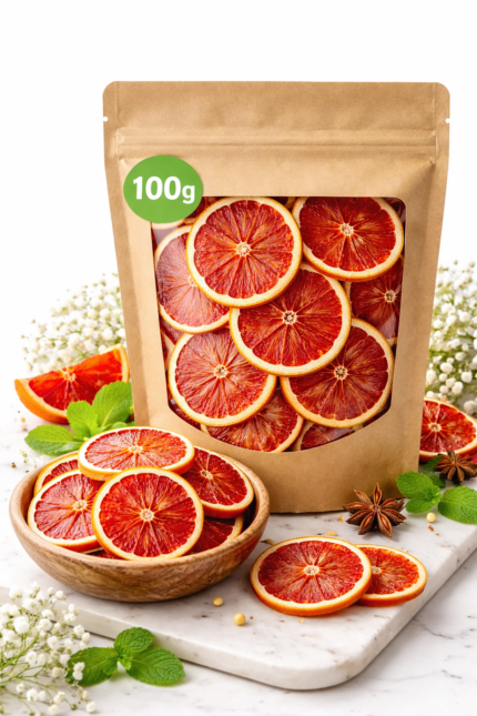 Felii de Portocale Roșii Deshidratate 100 grame – Ediție Limitată | Citrusence
